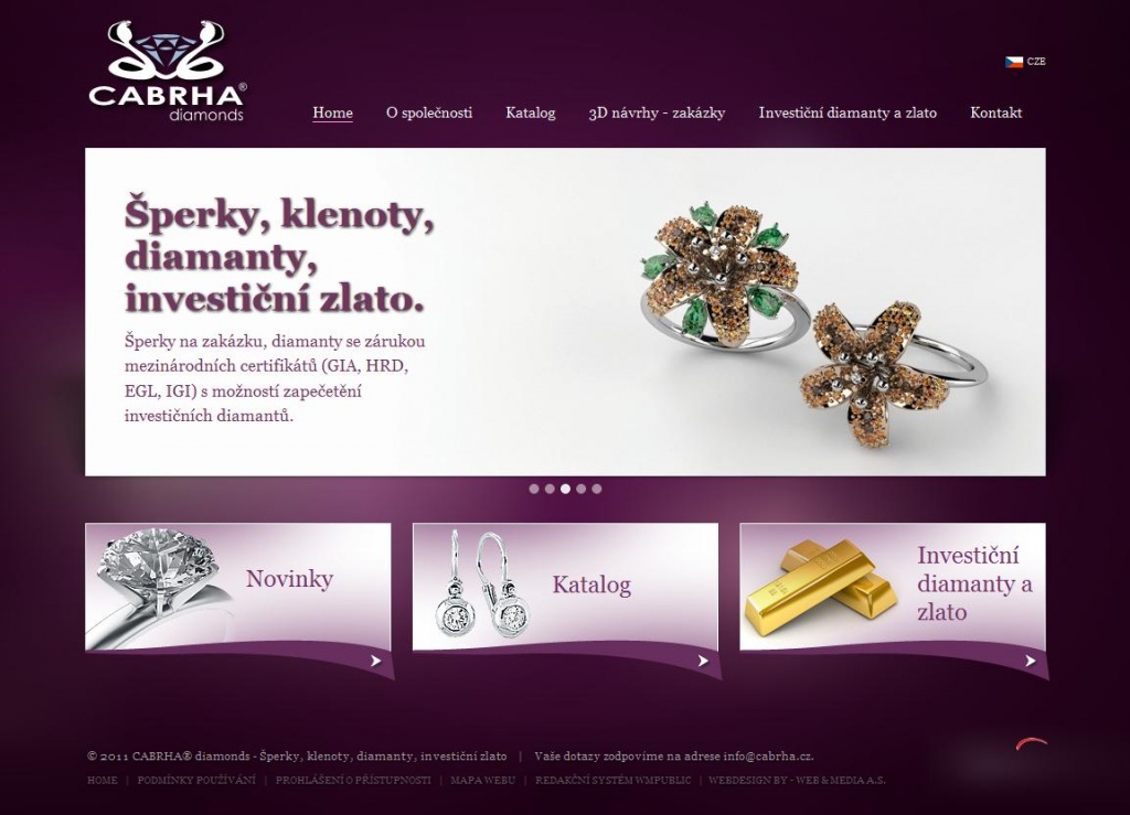 Šperky, klenoty, diamanty