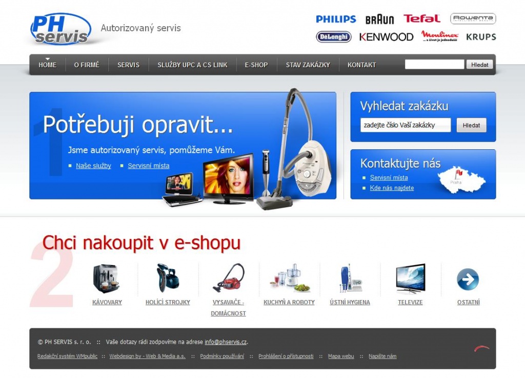 Elektronický obchod PH servis