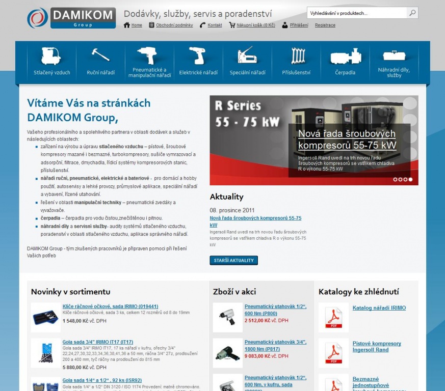 E-shop s nářadím