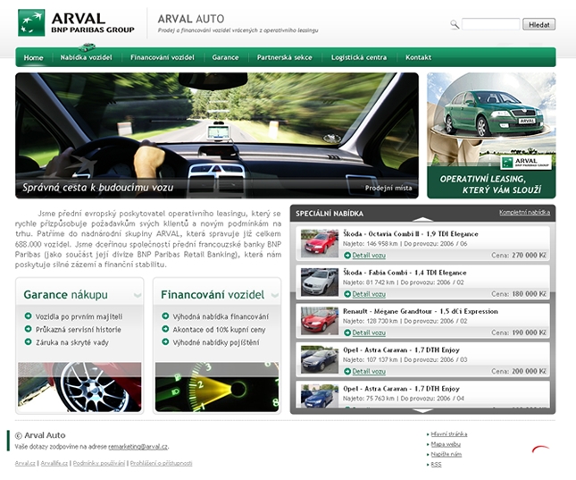 ARVAL AUTO ČR