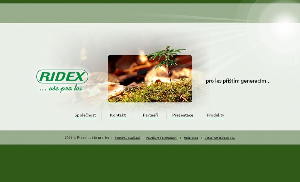 Prezentace a e-shop ridex.cz